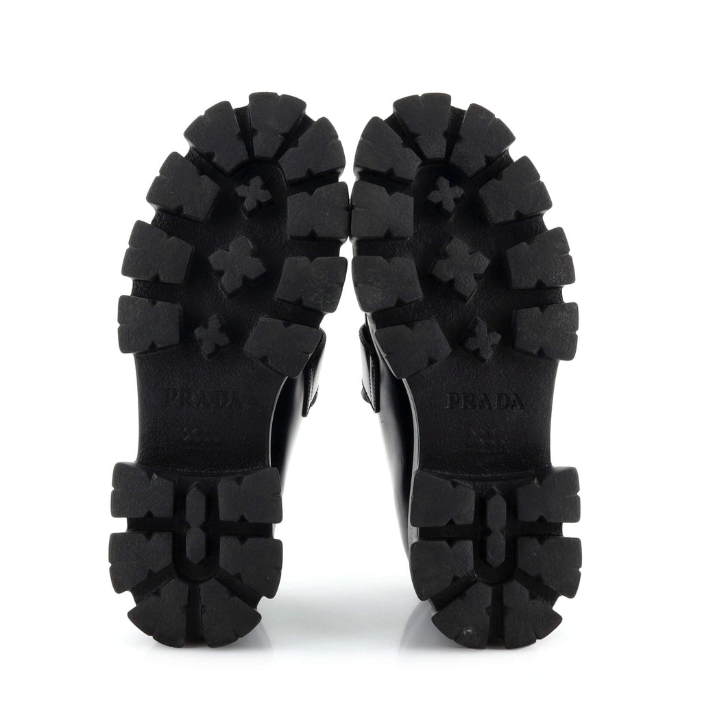 Women's Monolith Loafers Leather