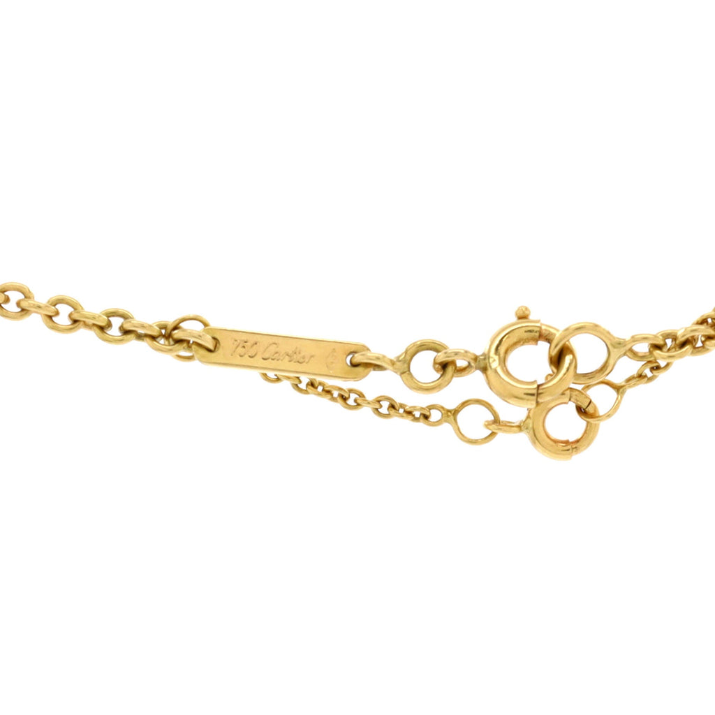 Trinity Pendant Necklace 18K Tricolor Gold