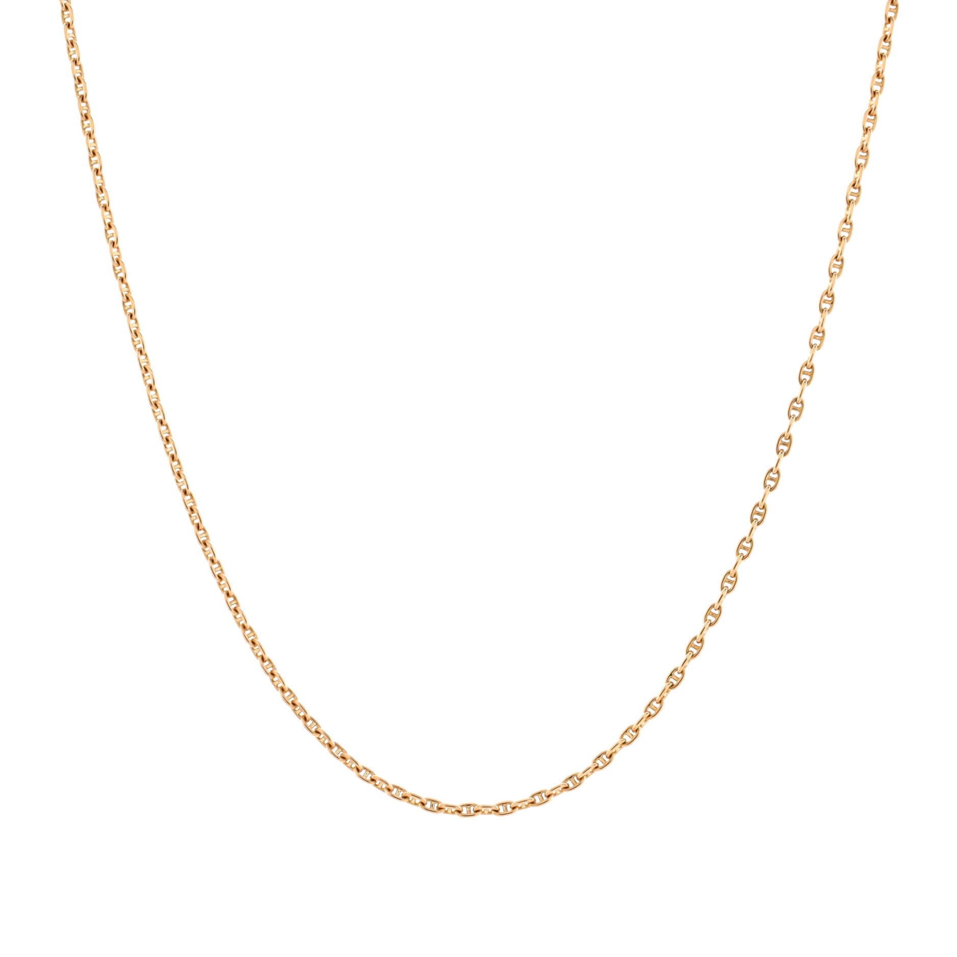 Chaine d'Ancre Chain Link Necklace 18K Rose Gold