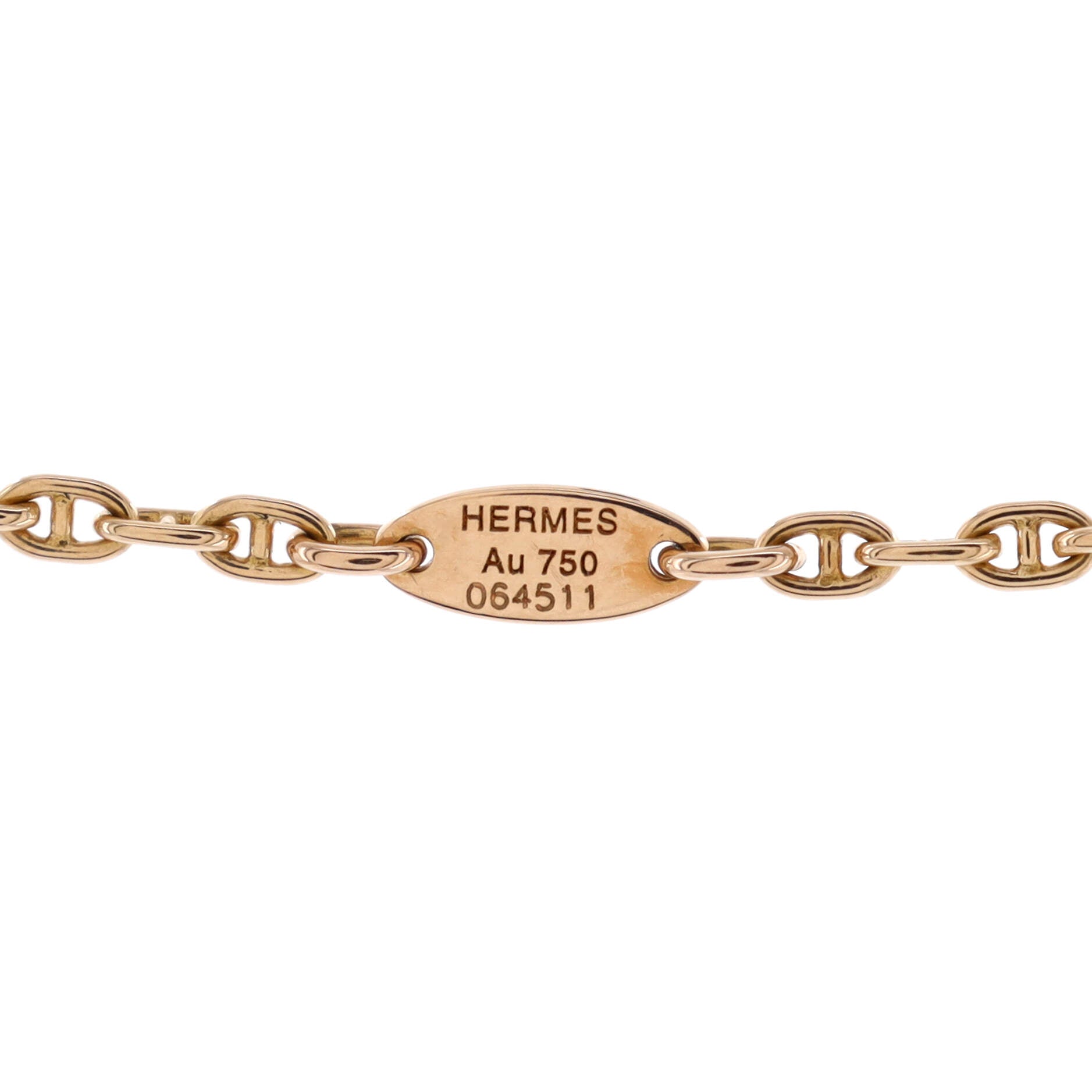Chaine d'Ancre Chain Link Necklace 18K Rose Gold