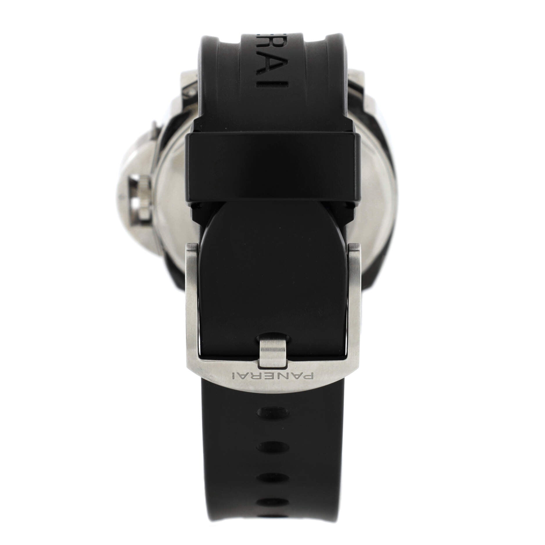 Luminor Power Reserve Automatic Watch Stainless Steel and Rubber 44
