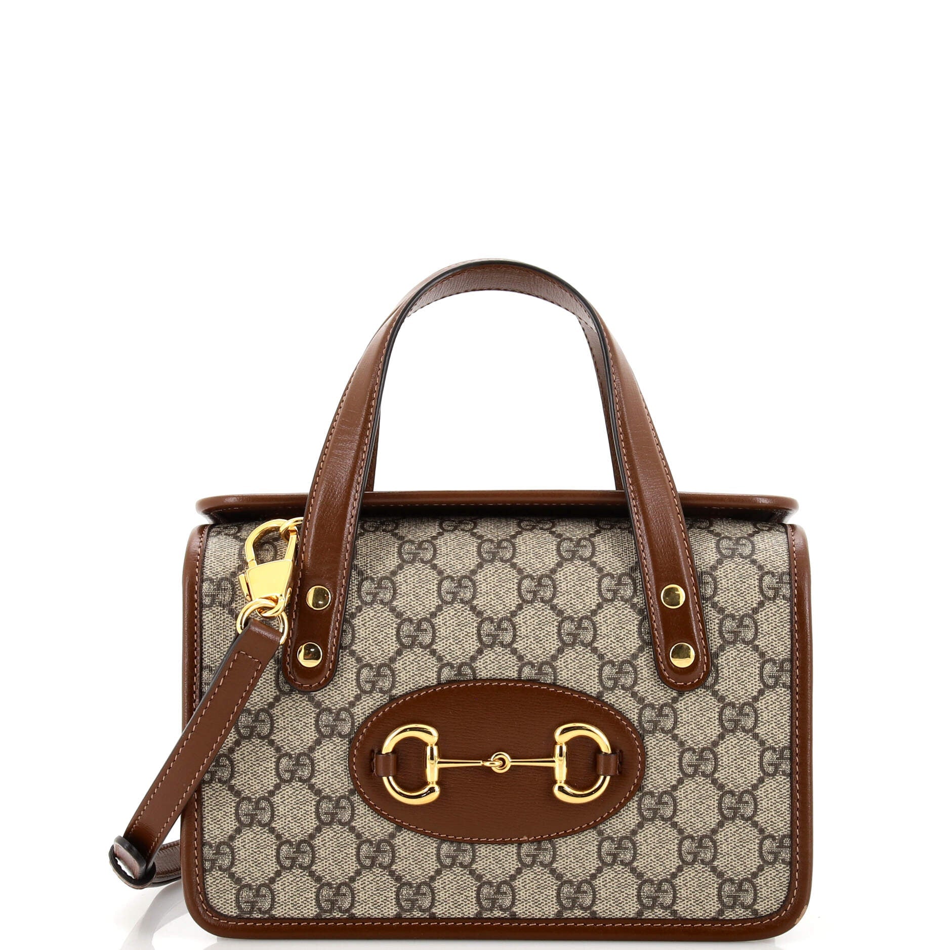 Horsebit 1955 Boston Bag GG Coated Canvas Mini
