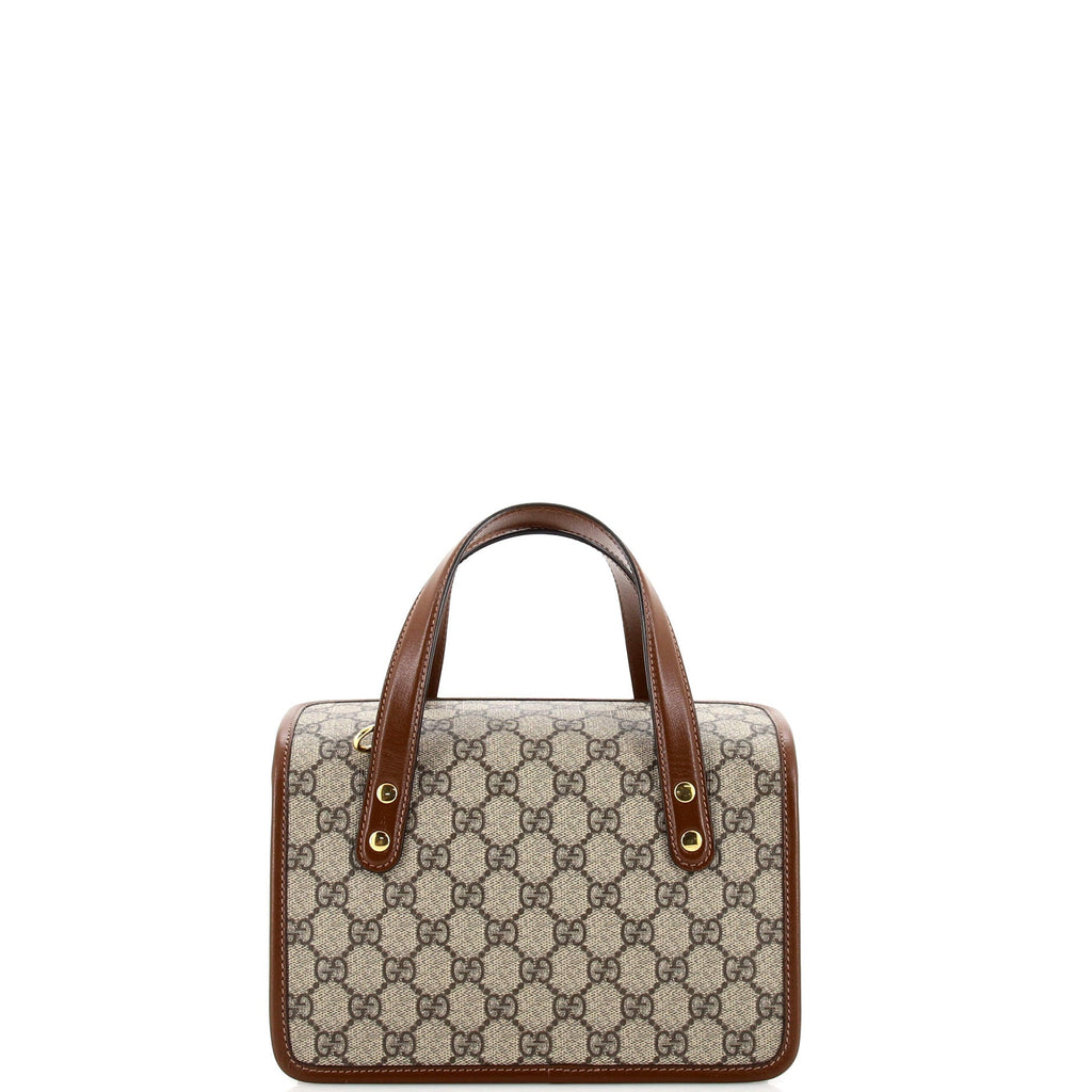 Horsebit 1955 Boston Bag GG Coated Canvas Mini