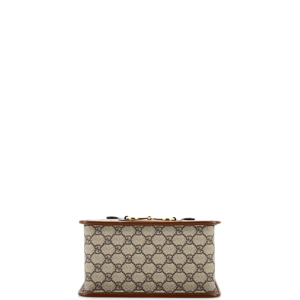 Horsebit 1955 Boston Bag GG Coated Canvas Mini