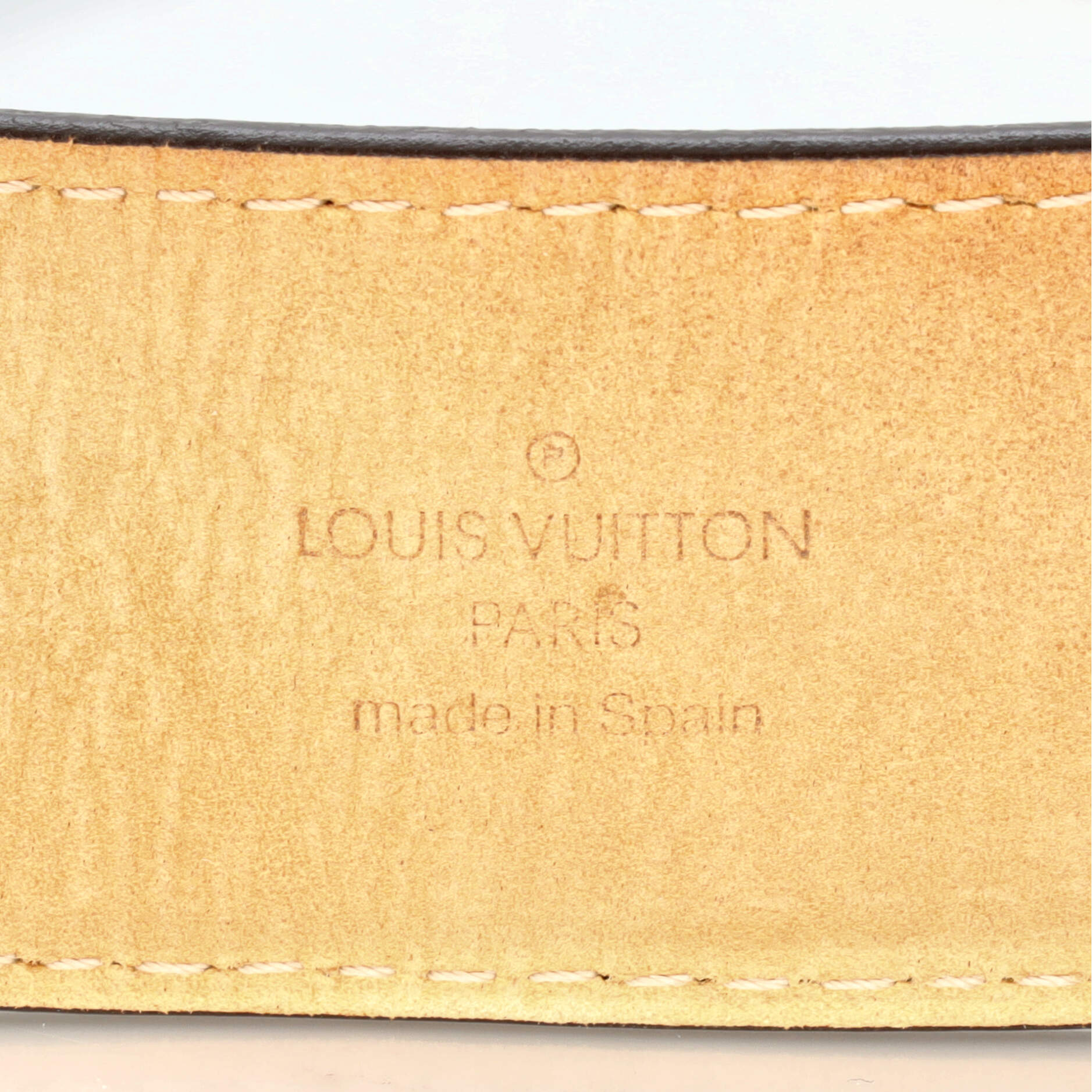 Inventeur Belt Damier Medium 95