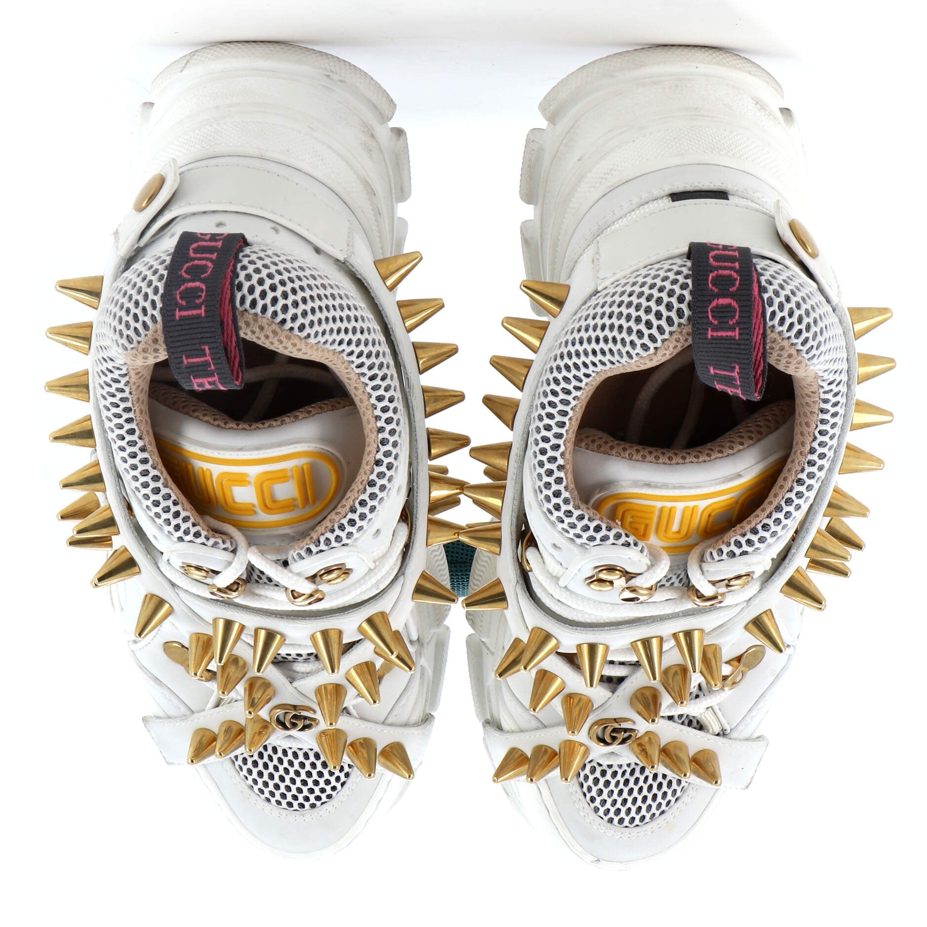 x SEGA Flashtrek Sneakers Technical Fabric and Leather with Studs