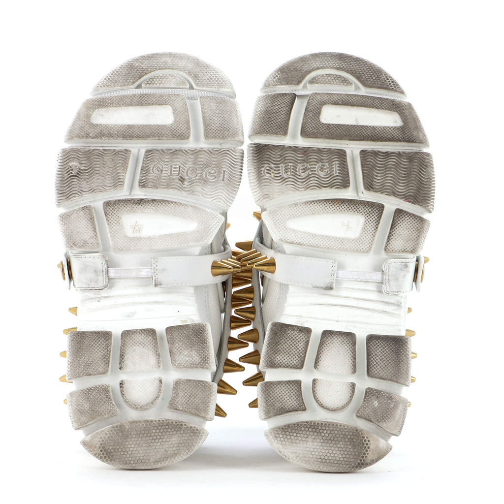 x SEGA Flashtrek Sneakers Technical Fabric and Leather with Studs