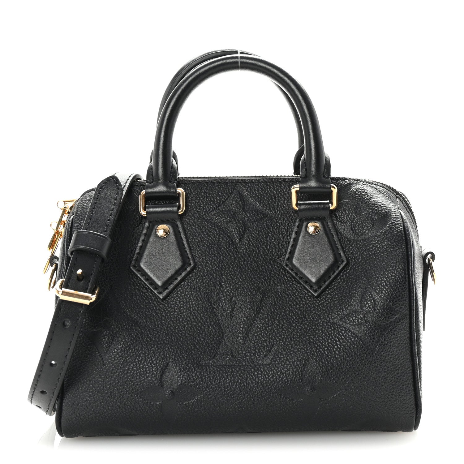 Empreinte Monogram Giant Speedy Bandouliere 20 Black