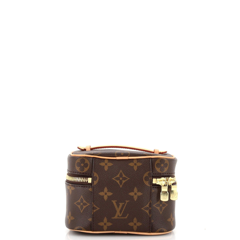 Nice Vanity Case Monogram Canvas Nano