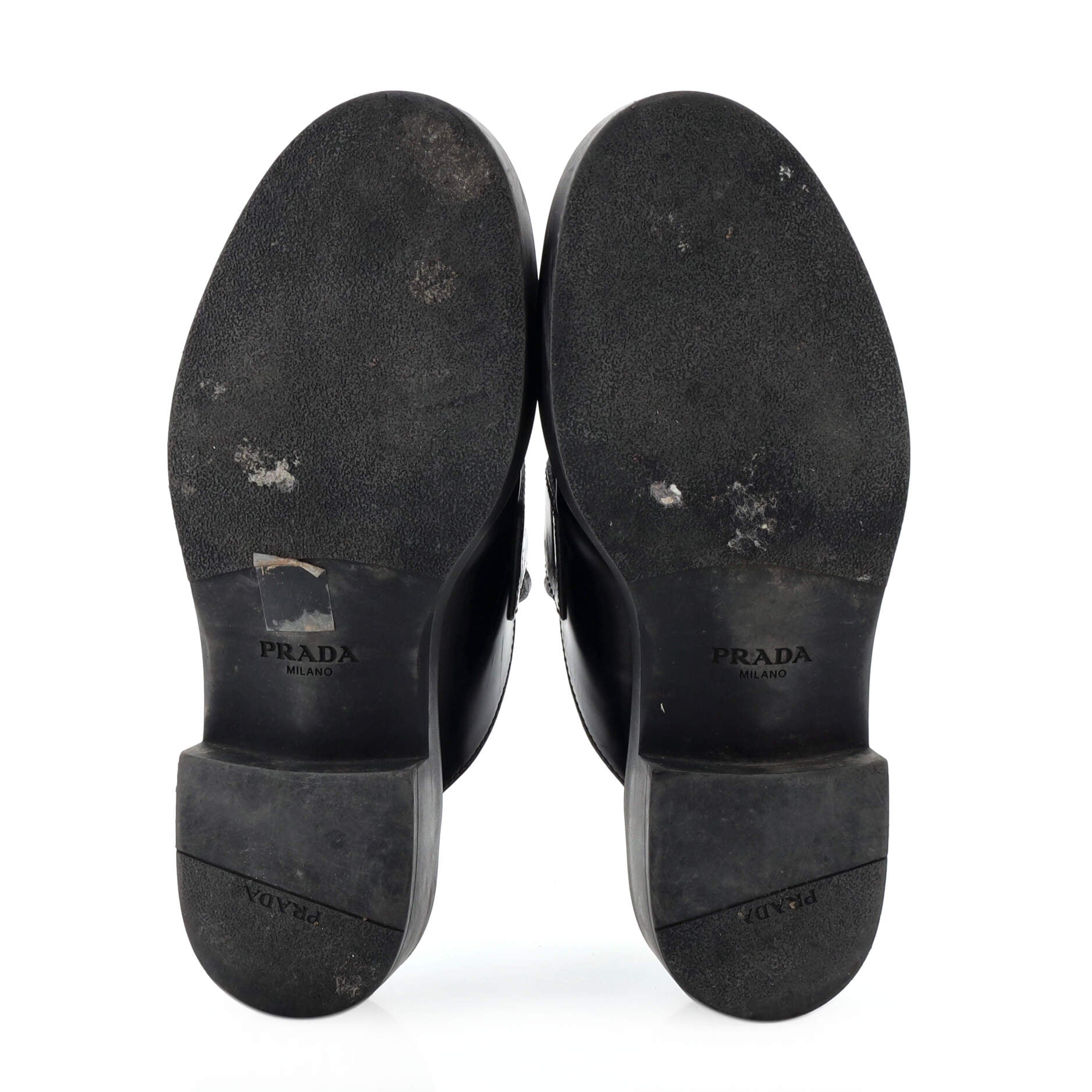 Women's Triangle Logo Slide Mules Leather