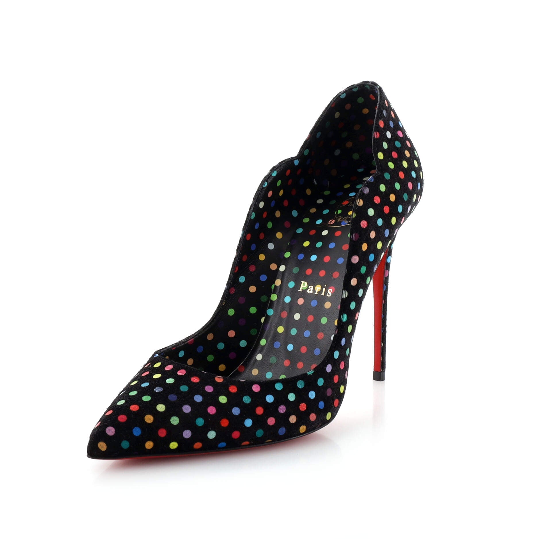 Women's Hot Chick Pumps Printed Suede 100