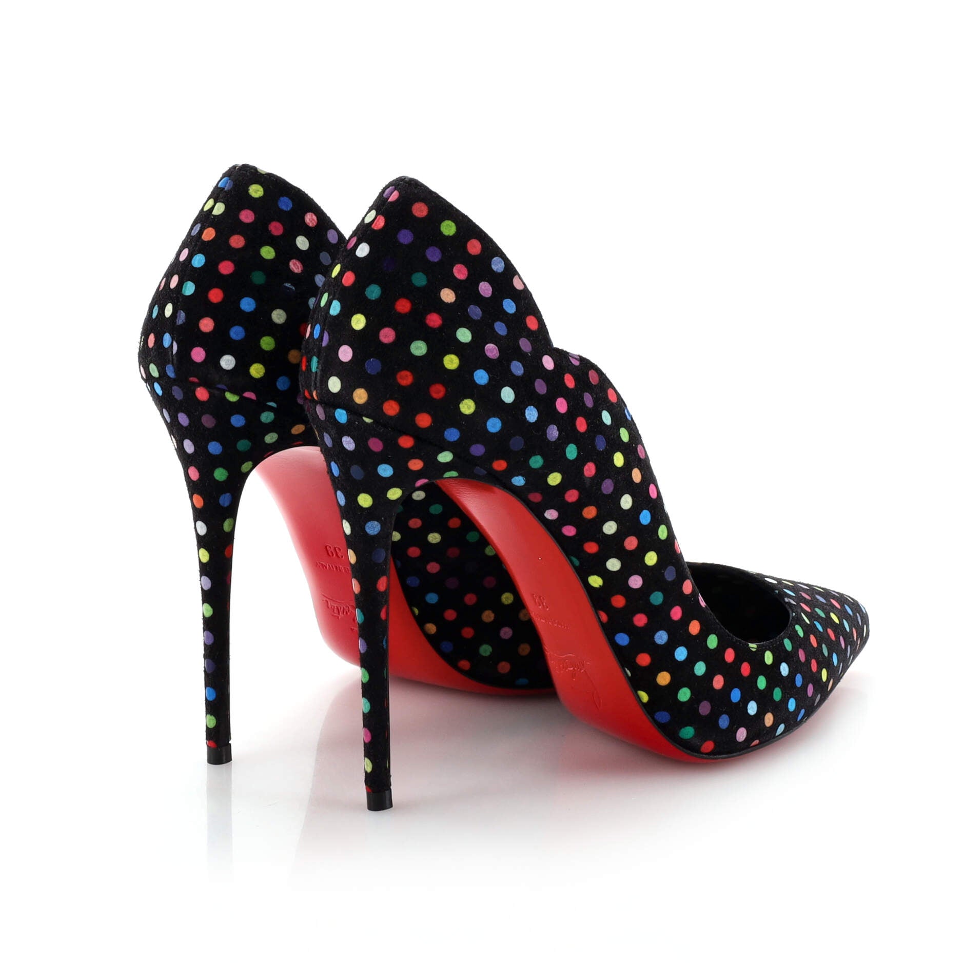 Women's Hot Chick Pumps Printed Suede 100