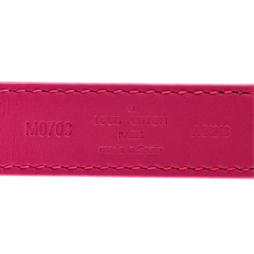 LV Iconic Reversible Belt Monogram Canvas and Leather Thin 75