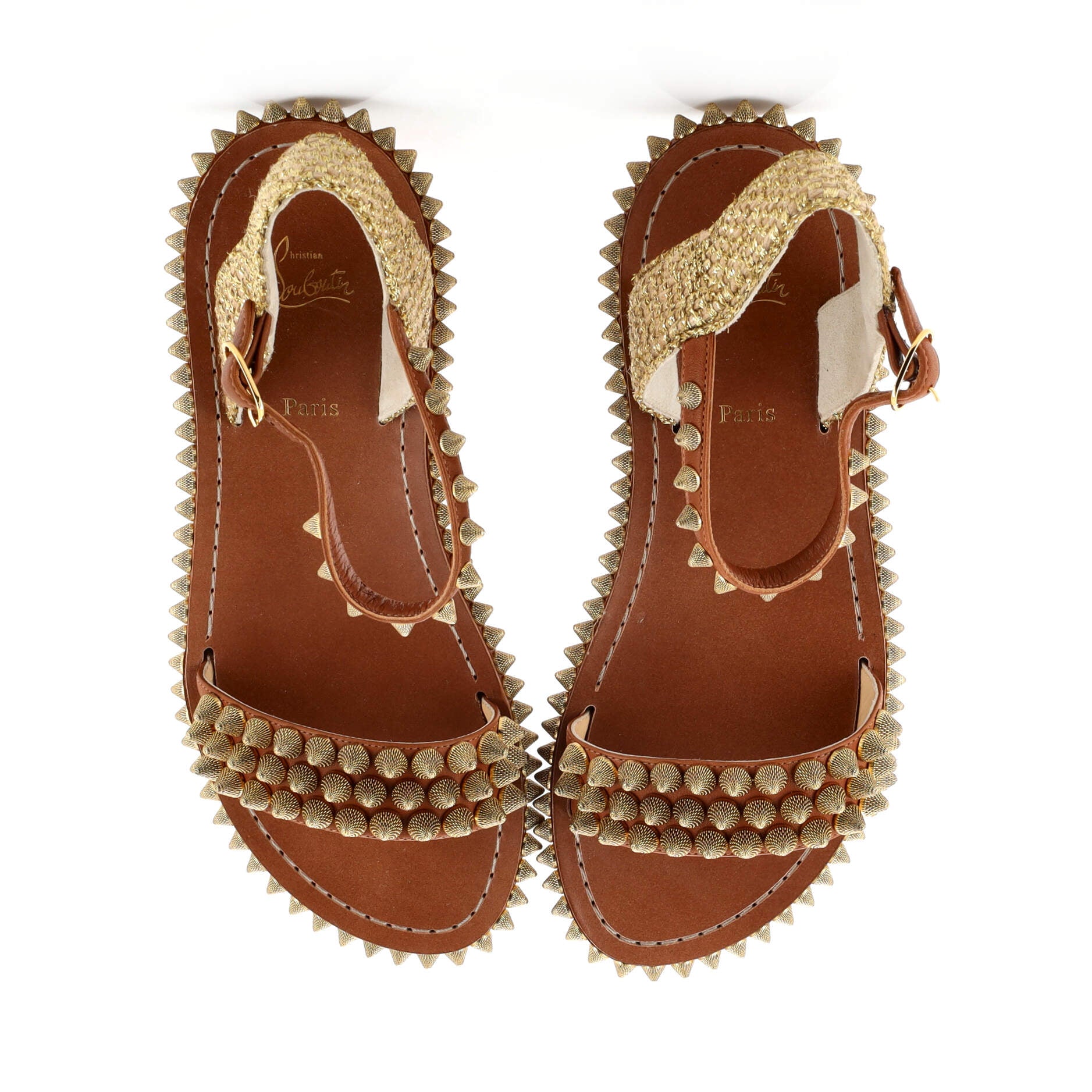 Women's Cordorella Spike Sandals Leather