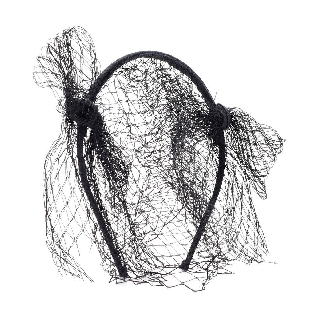 Net Headband Mesh and Grosgrain