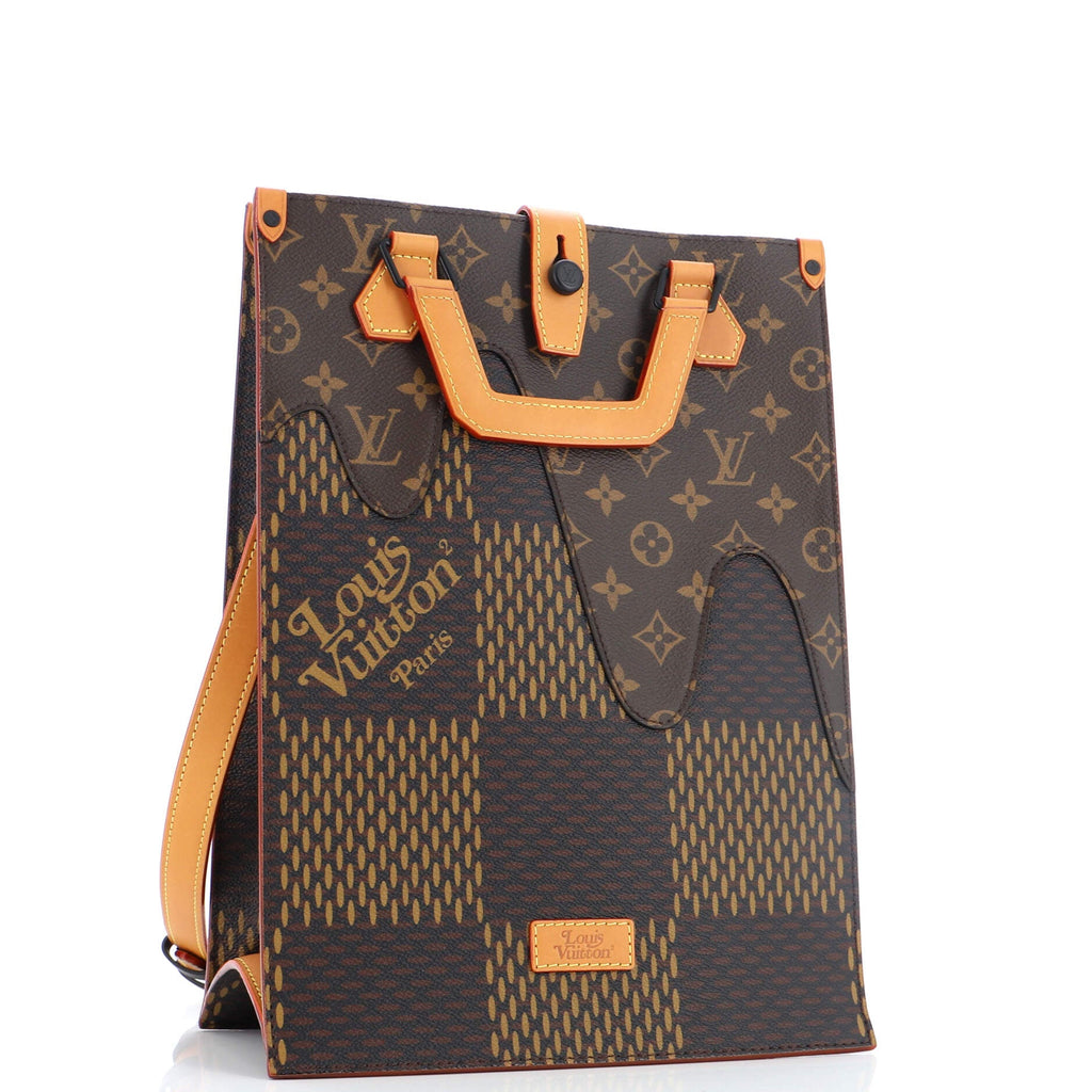 Nigo Tote Limited Edition Giant Damier and Monogram Canvas Mini
