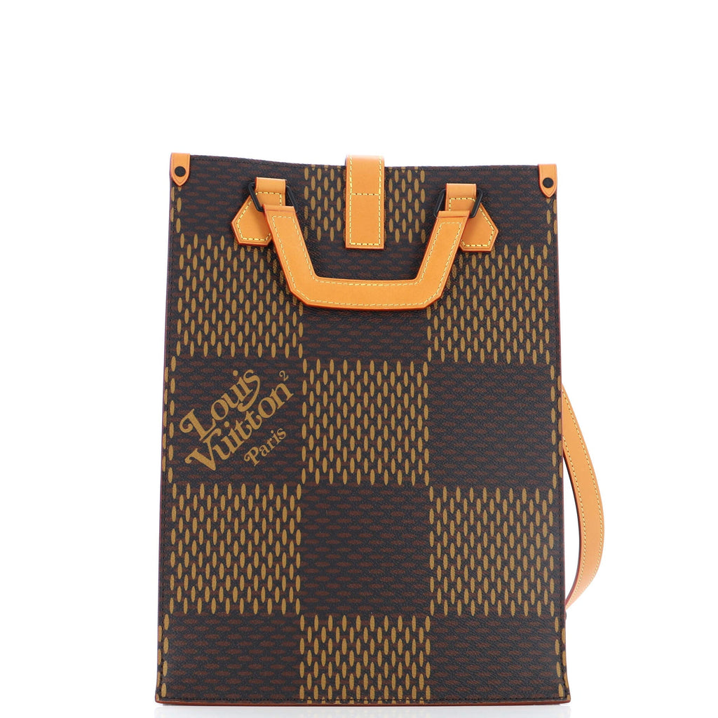 Nigo Tote Limited Edition Giant Damier and Monogram Canvas Mini