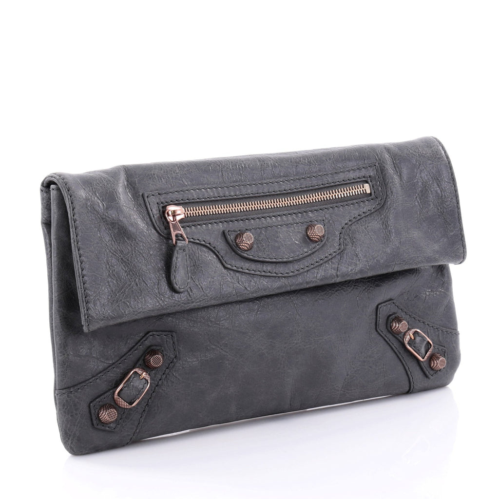 Envelope Clutch Giant Studs Leather