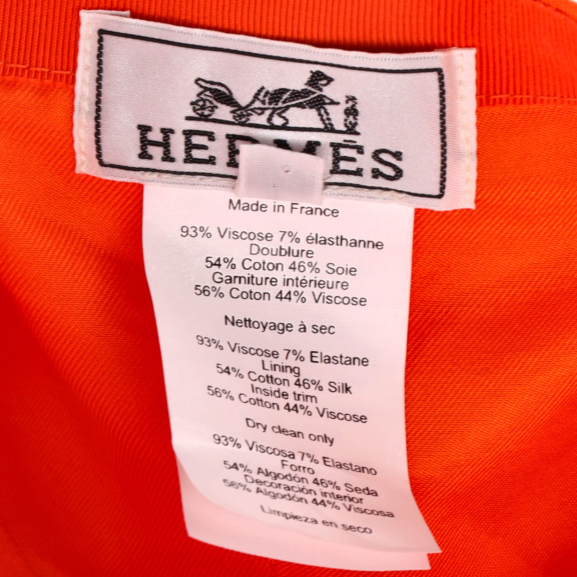Tess H Baseball Cap Cotton Blend