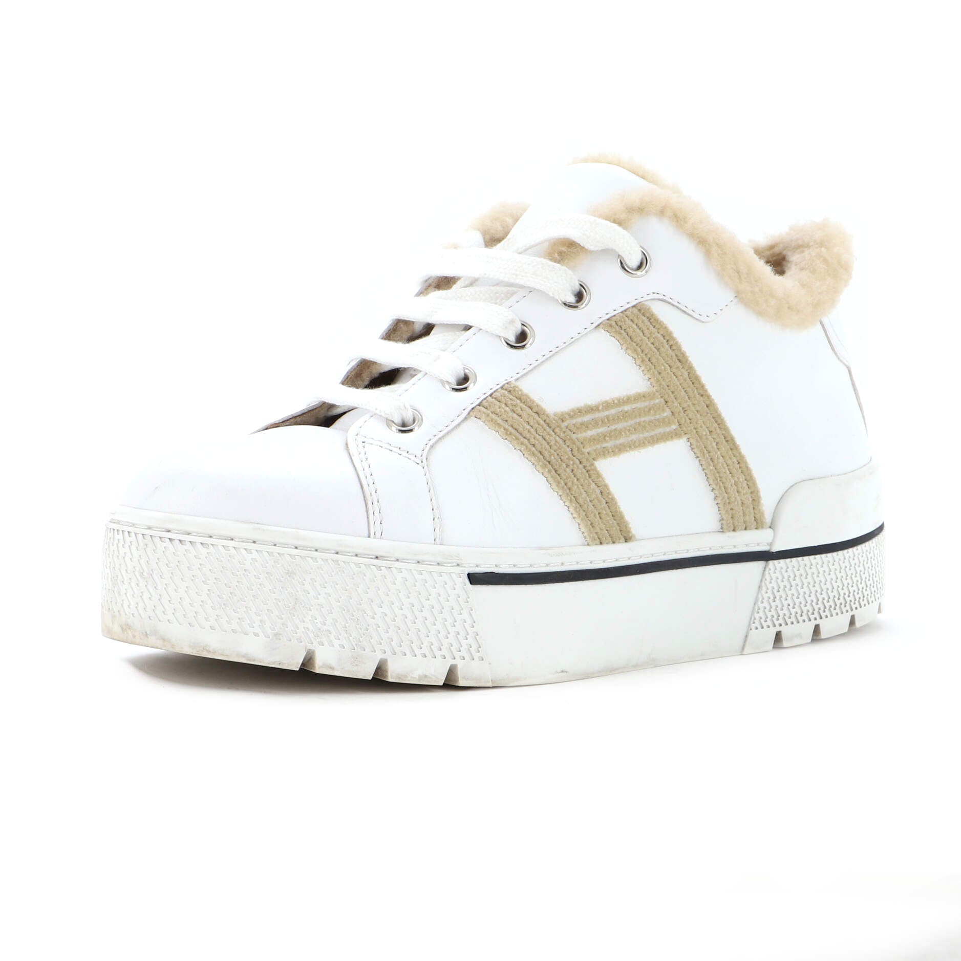 Women's Dare Sneakers Leather with Woolskin