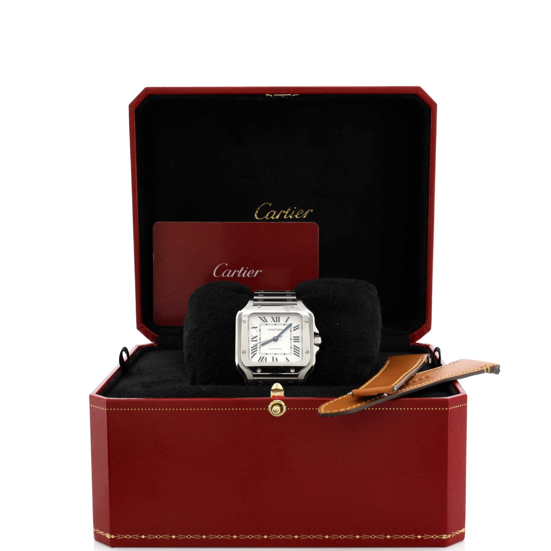 Santos de Cartier Automatic Watch Stainless Steel 35