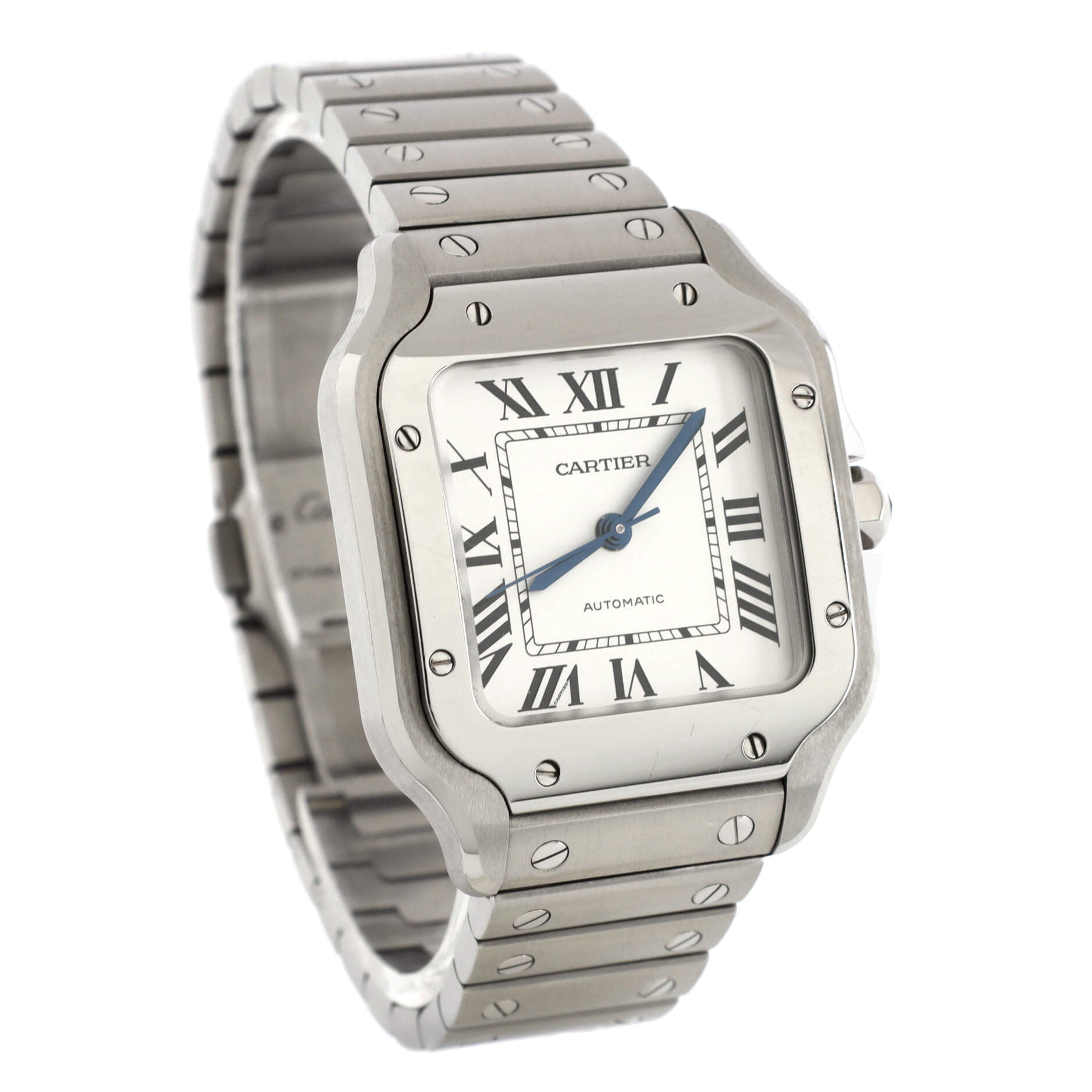 Santos de Cartier Automatic Watch Stainless Steel 35