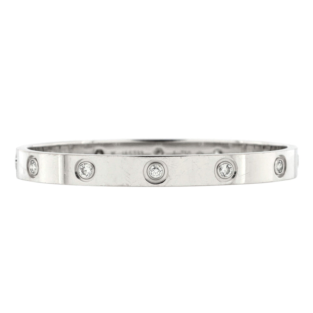 Love 10 Diamond Bracelet 18K White Gold with Diamonds