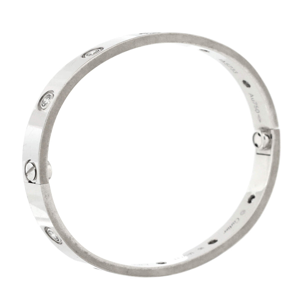 Love 10 Diamond Bracelet 18K White Gold with Diamonds