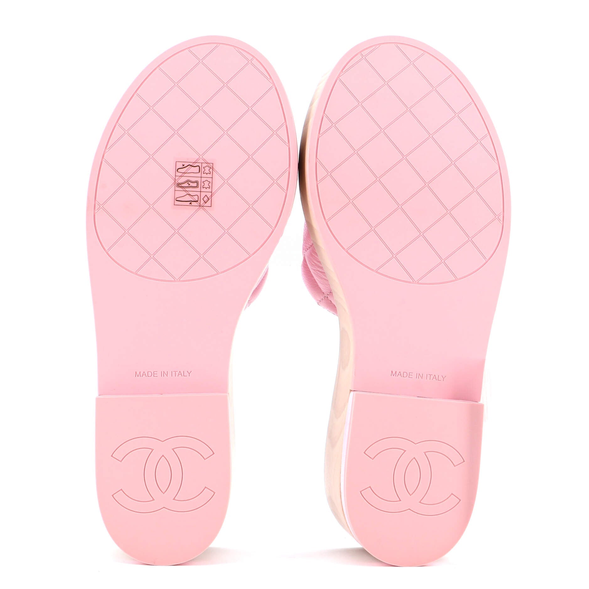 Women's Open Toe Platform Sandals Quilted Leather and Wood