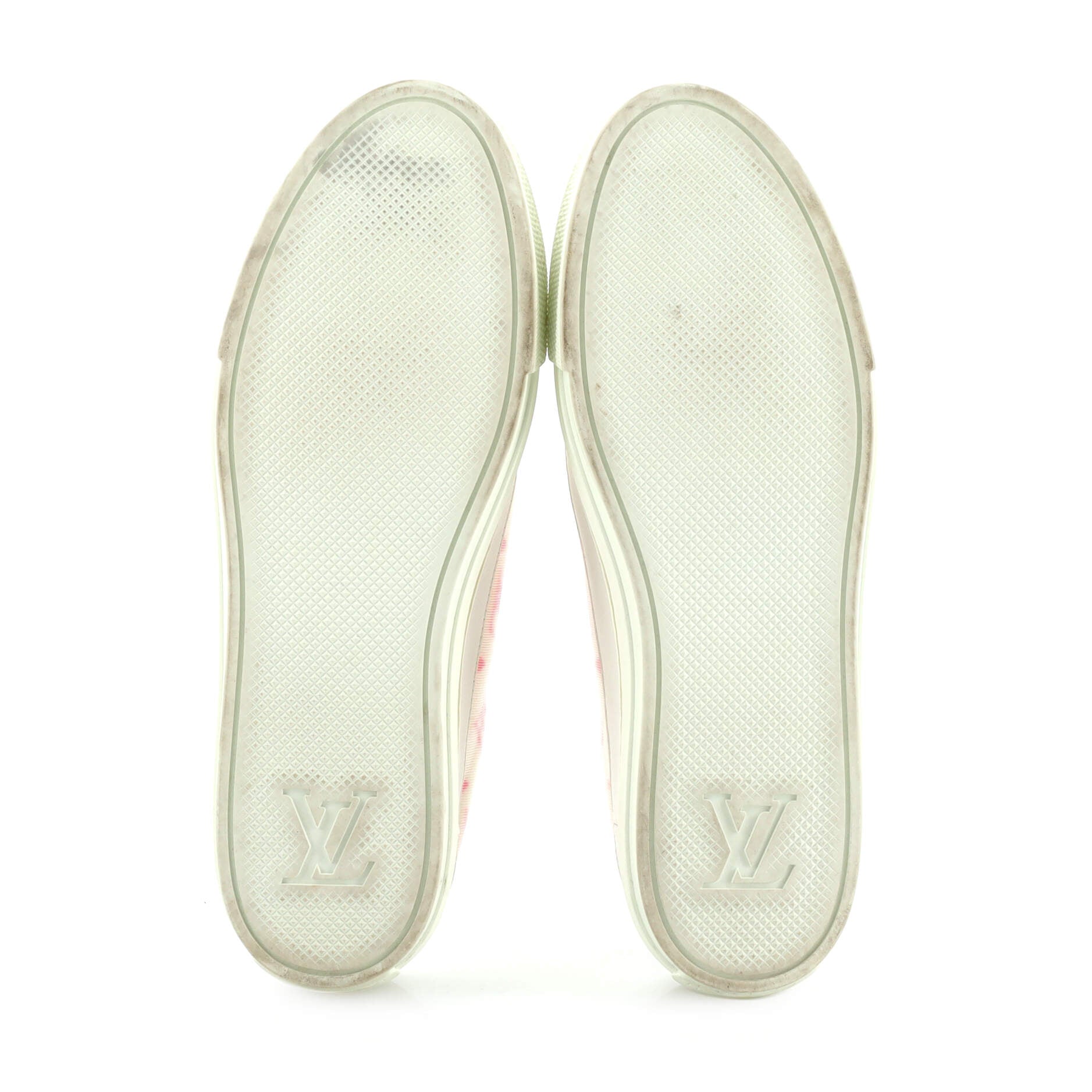 Women's Stellar Open Back Sneakers Monogram Technical Fabric