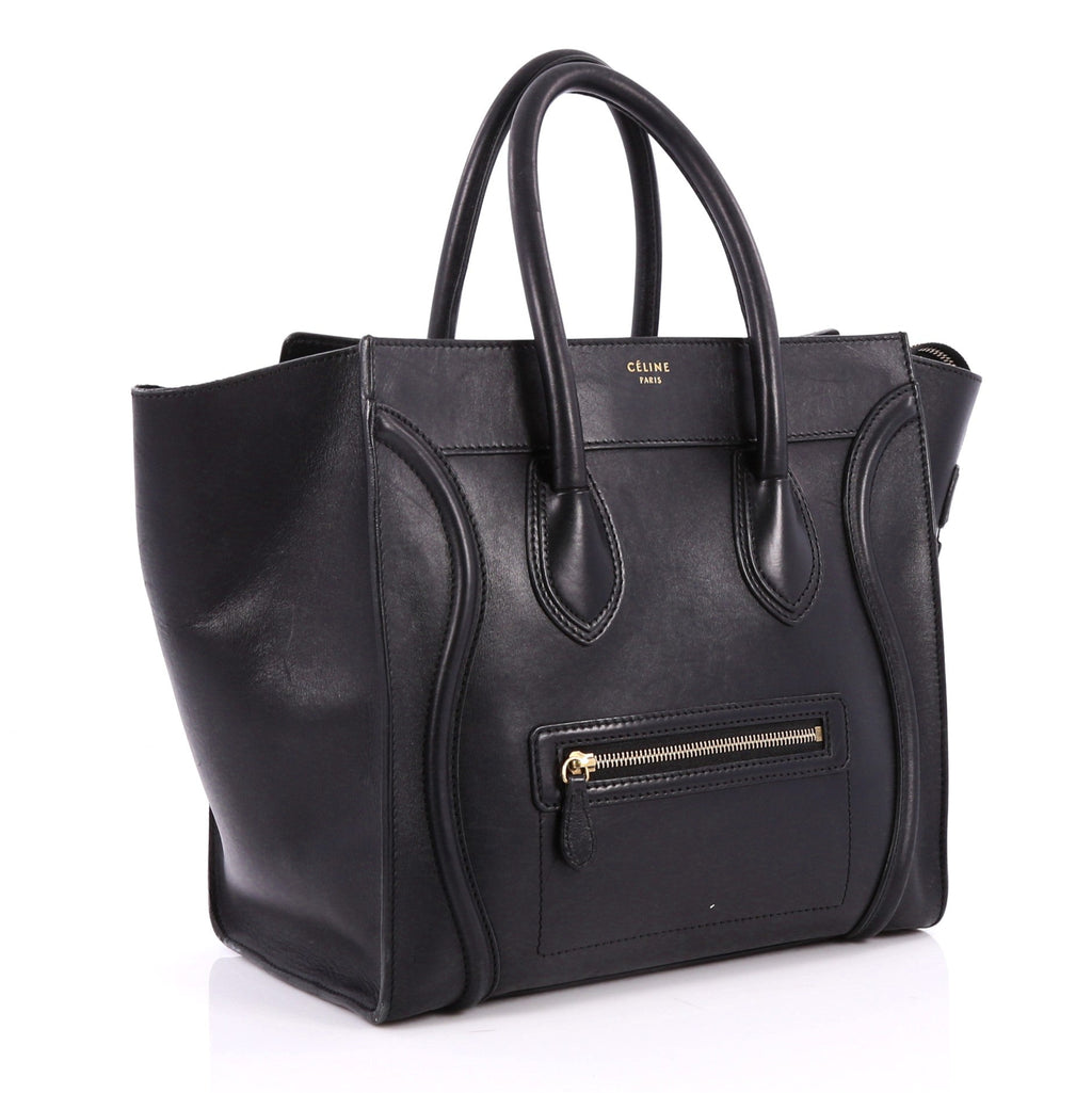Luggage Handbag Smooth Leather Mini