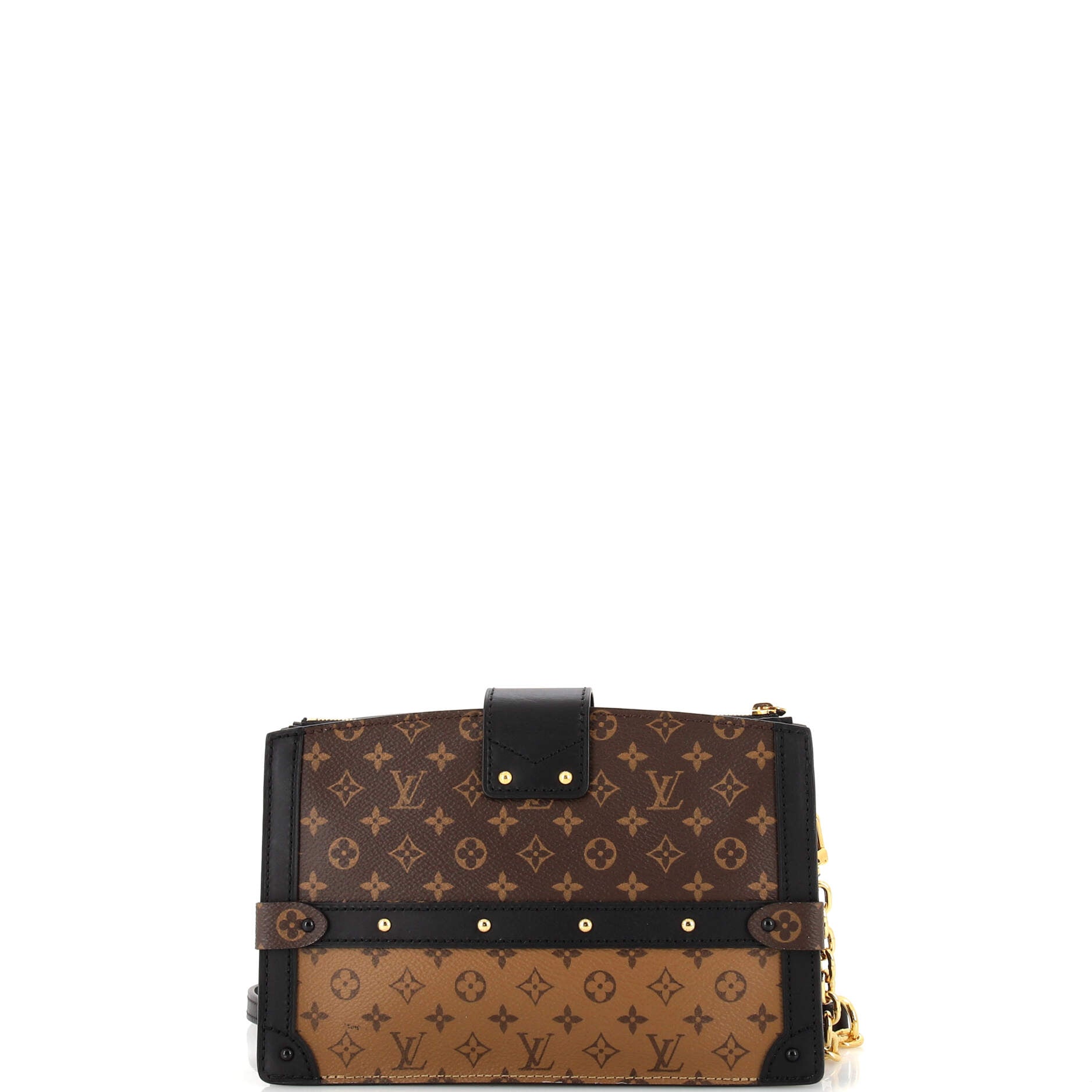 Trunk Clutch Reverse Monogram Canvas