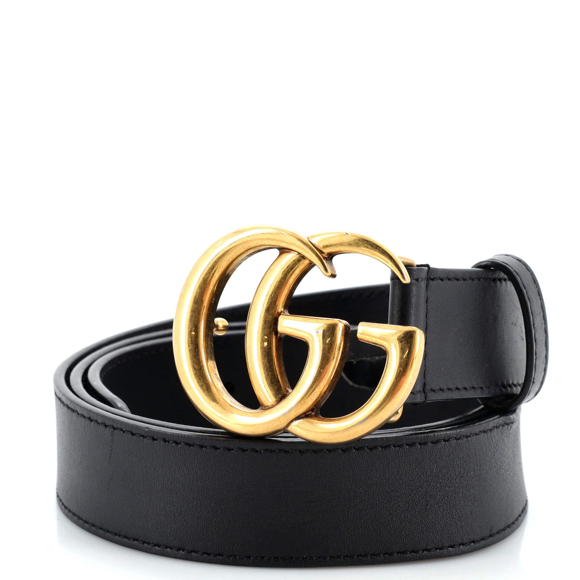 GG Marmont Belt Leather Medium 85
