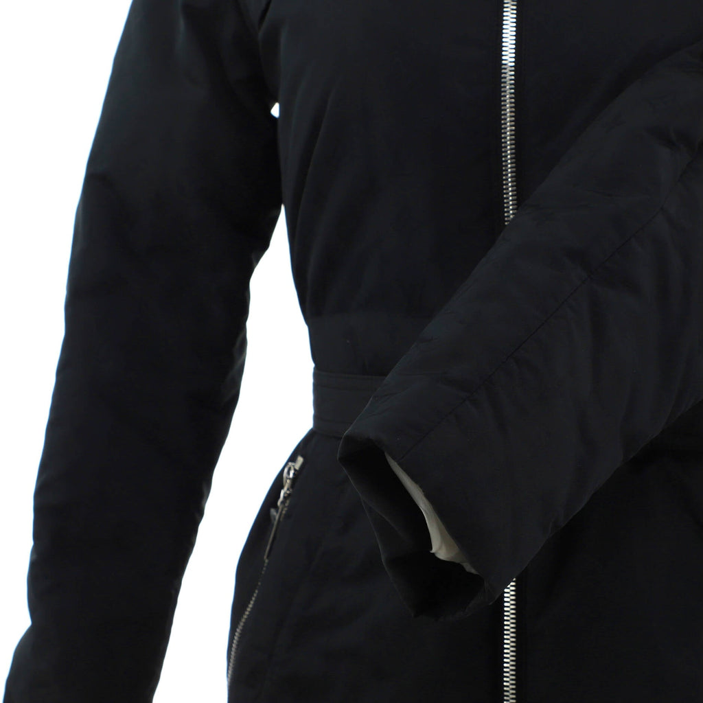 Women's Monogram Puffer Coat Quilted Polyester Blend with Down