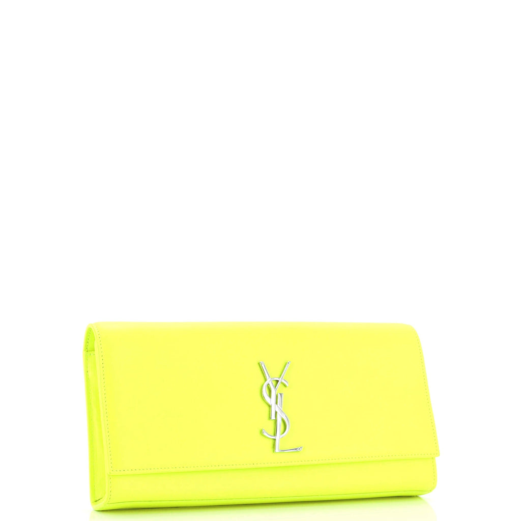 Classic Monogram Clutch Leather Long