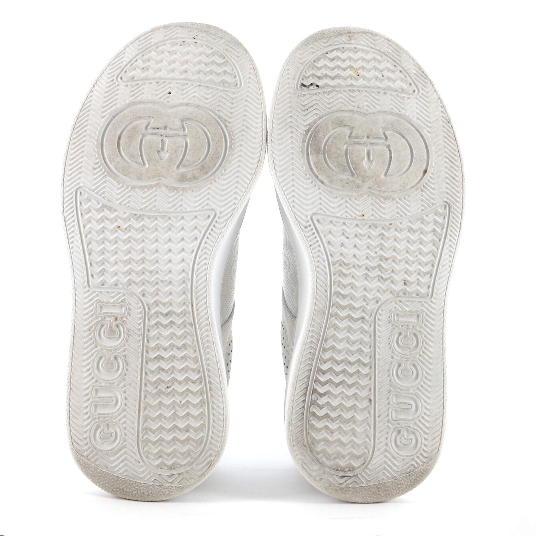 Chunky B Sneakers GG Embossed Perforated Leather