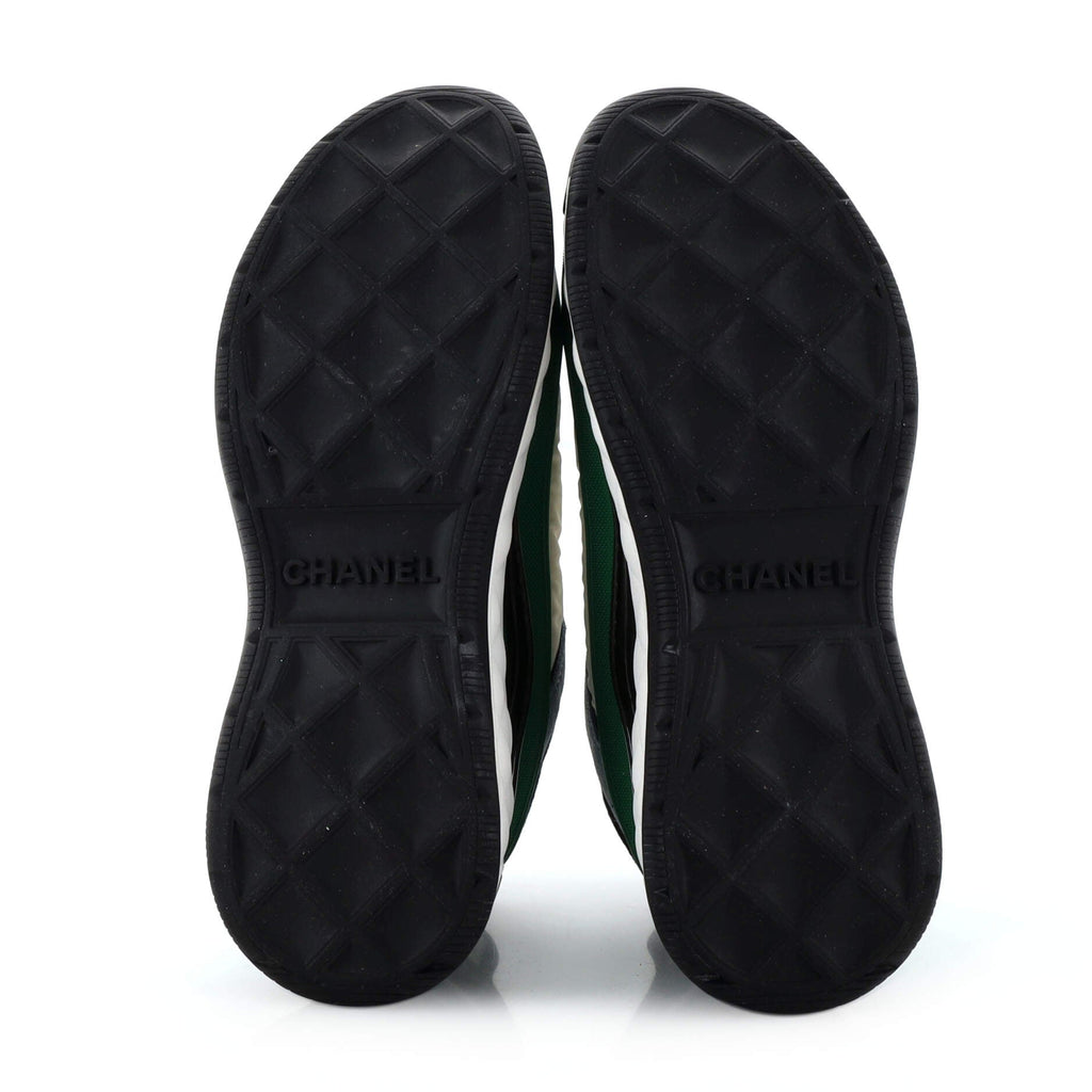 Women's CC Cap Toe Logo Sneakers Mixed Fibers