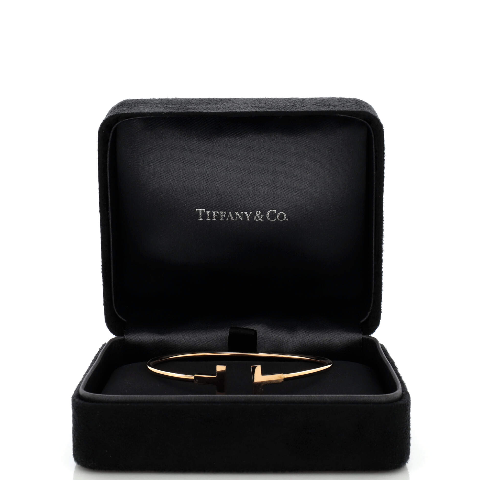 T Wire Bracelet 18K Rose Gold