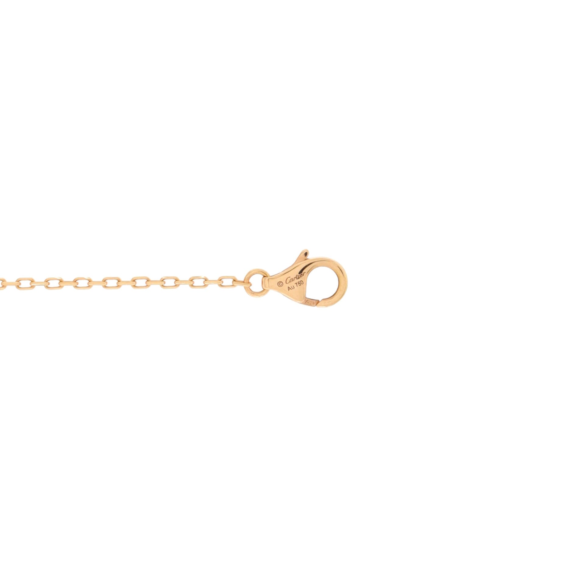 D'Amour Pendant Necklace 18K Rose Gold with Diamond Large