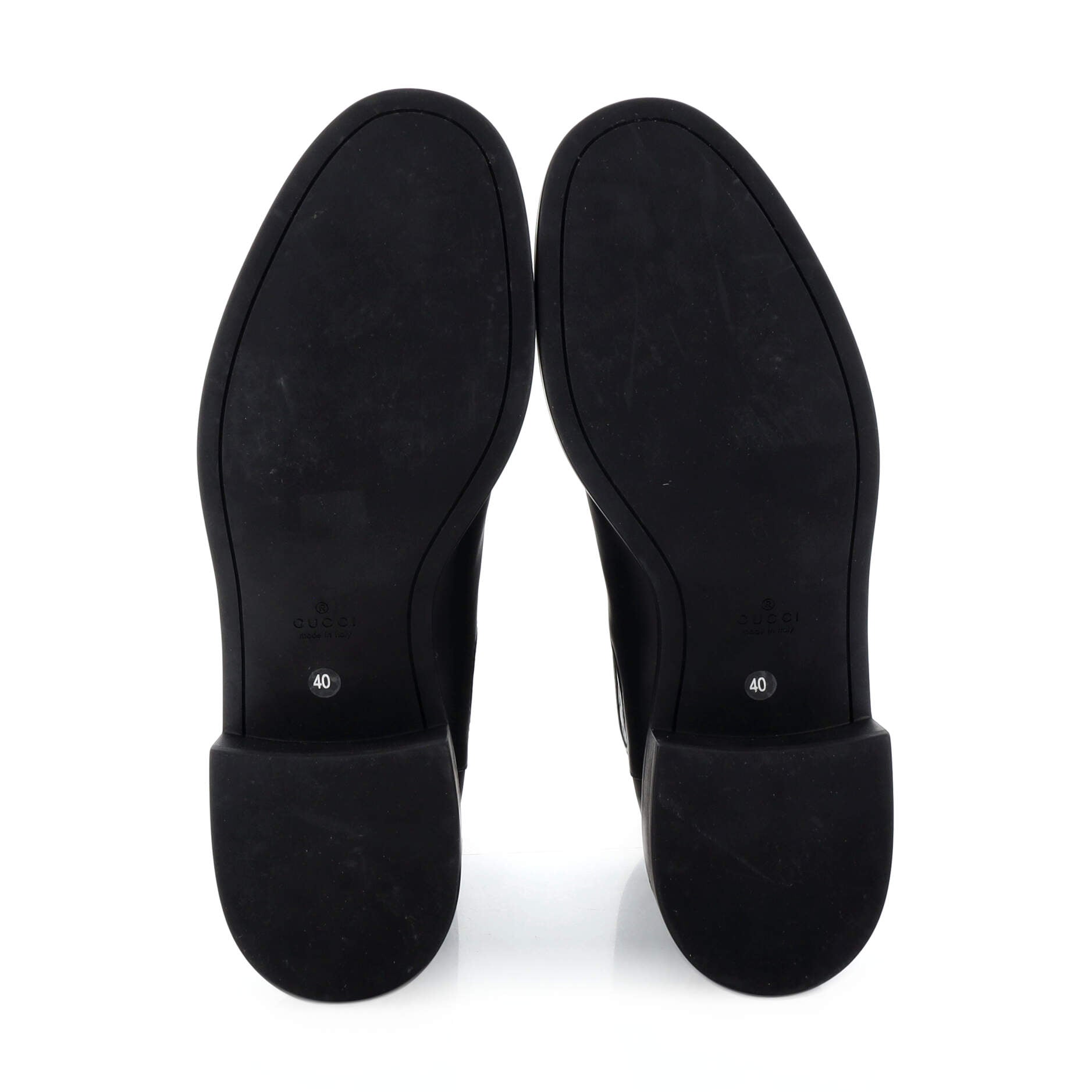 Women's Zip Ankle Boots Microguccissima Leather