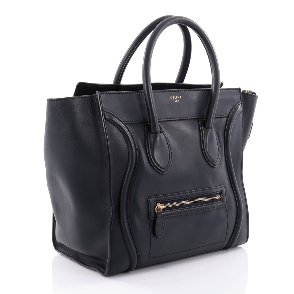 Luggage Handbag Smooth Leather Mini