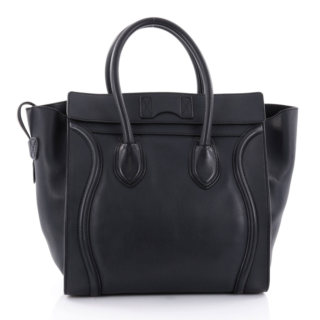 Luggage Handbag Smooth Leather Mini