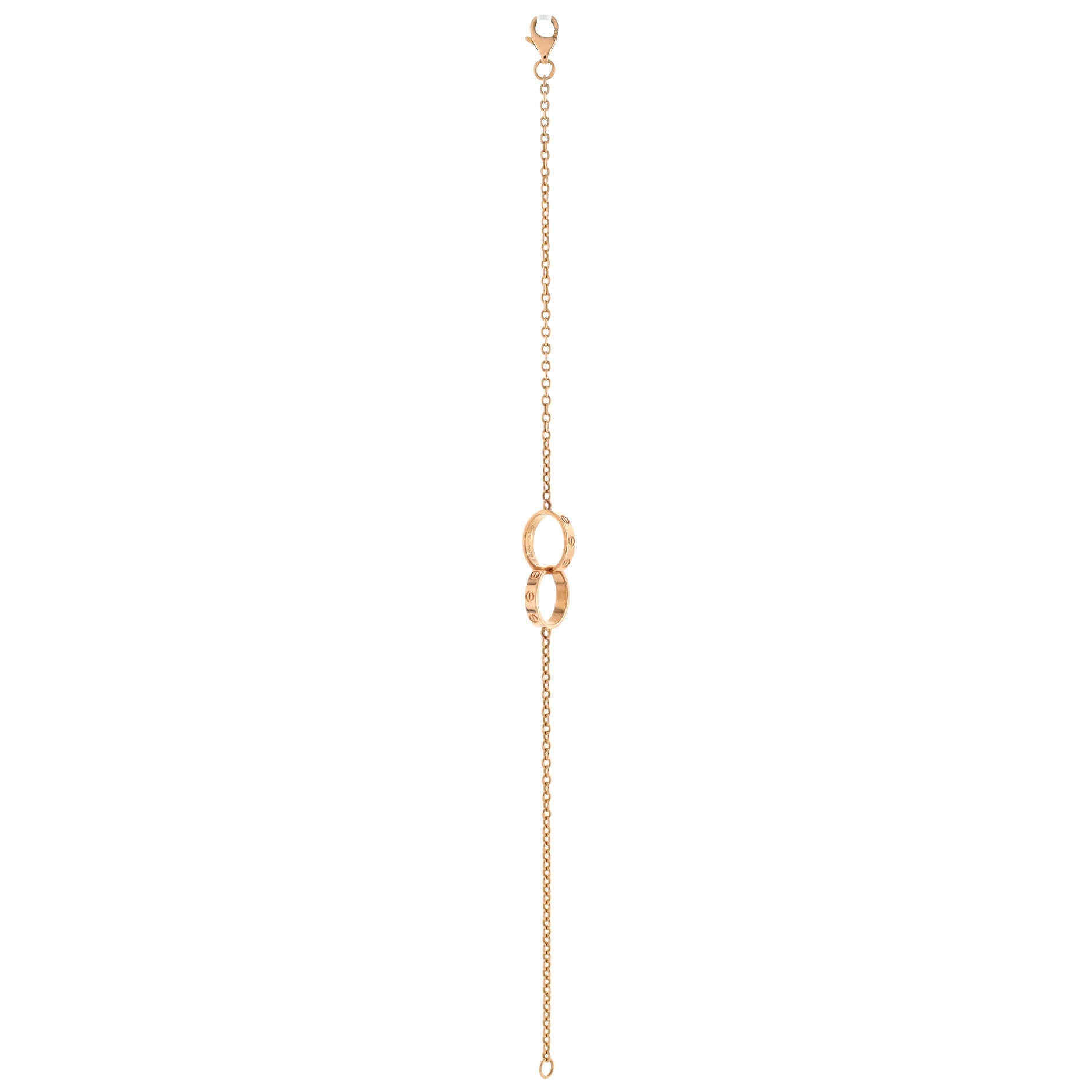 Love Interlocking Bracelet 18K Rose Gold