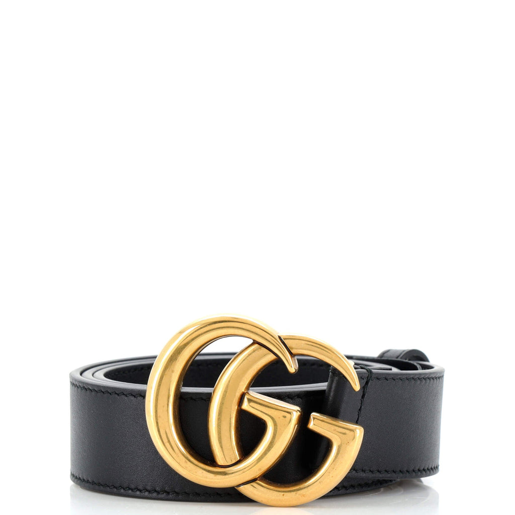 GG Marmont Belt Leather Medium 75