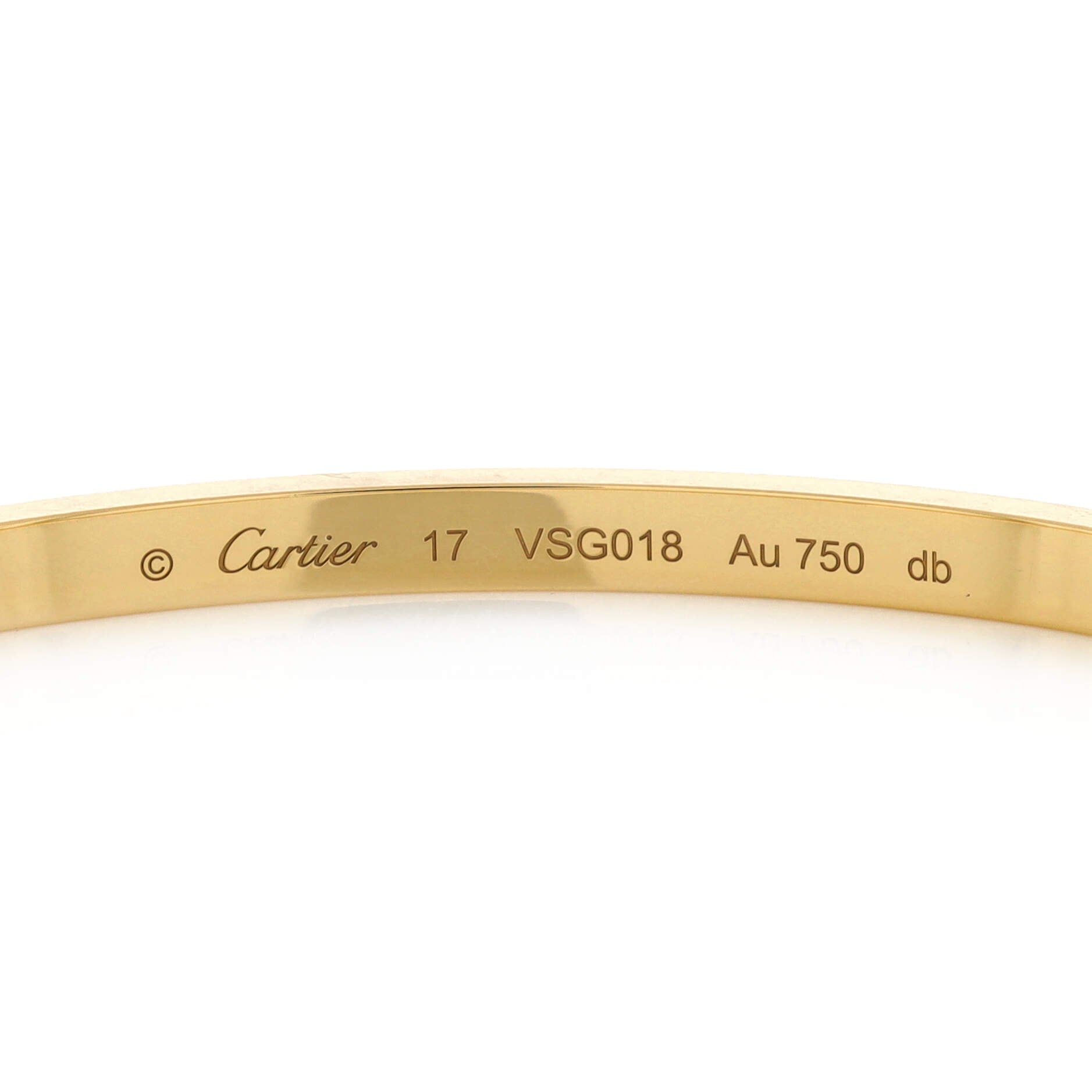 Love Bracelet 18K Yellow Gold Small