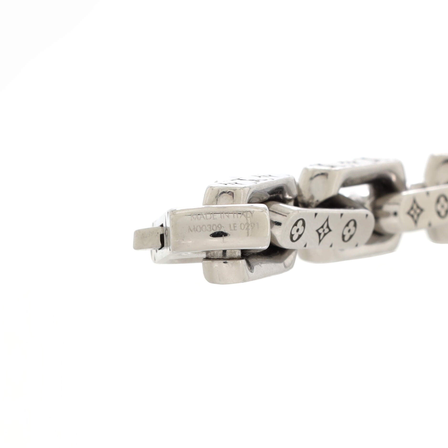 Monogram Chain Bracelet Metal