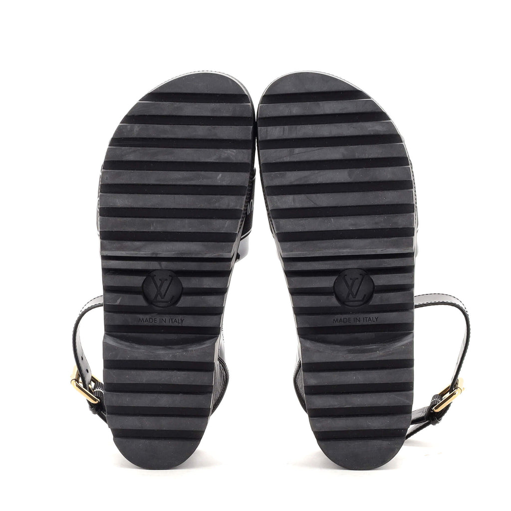 Women's Laureate Platform Sandals Patent