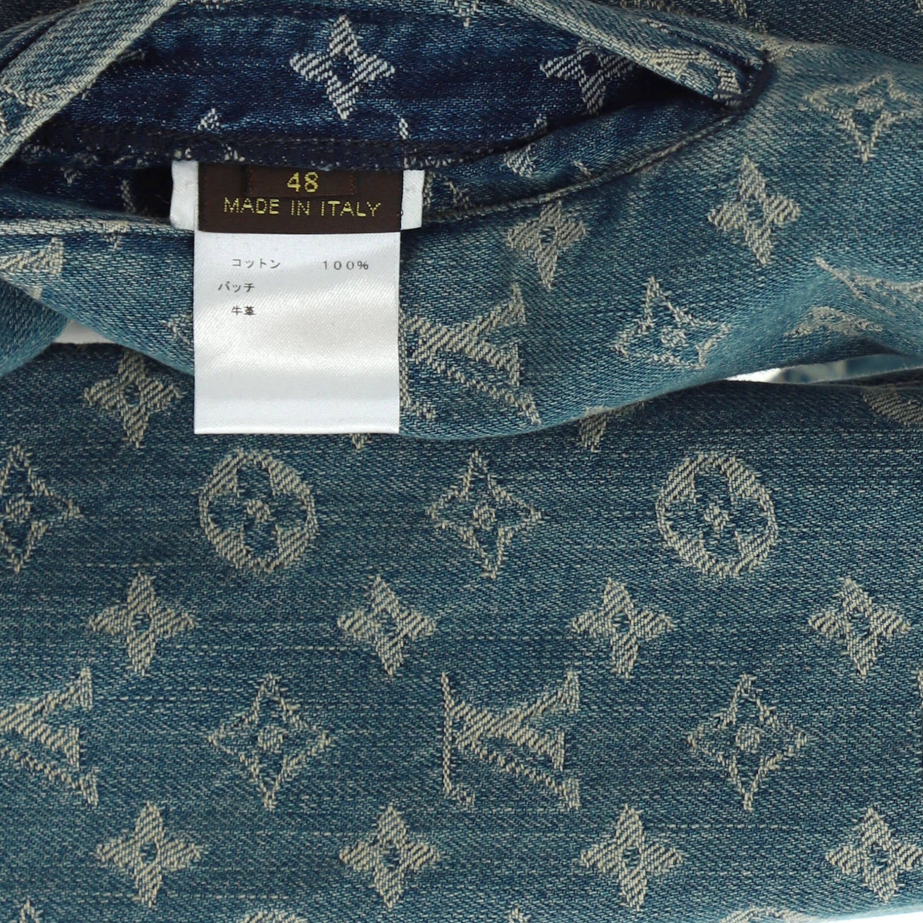 Men's Trucker Jacket Limited Edition Supreme Monogram Denim