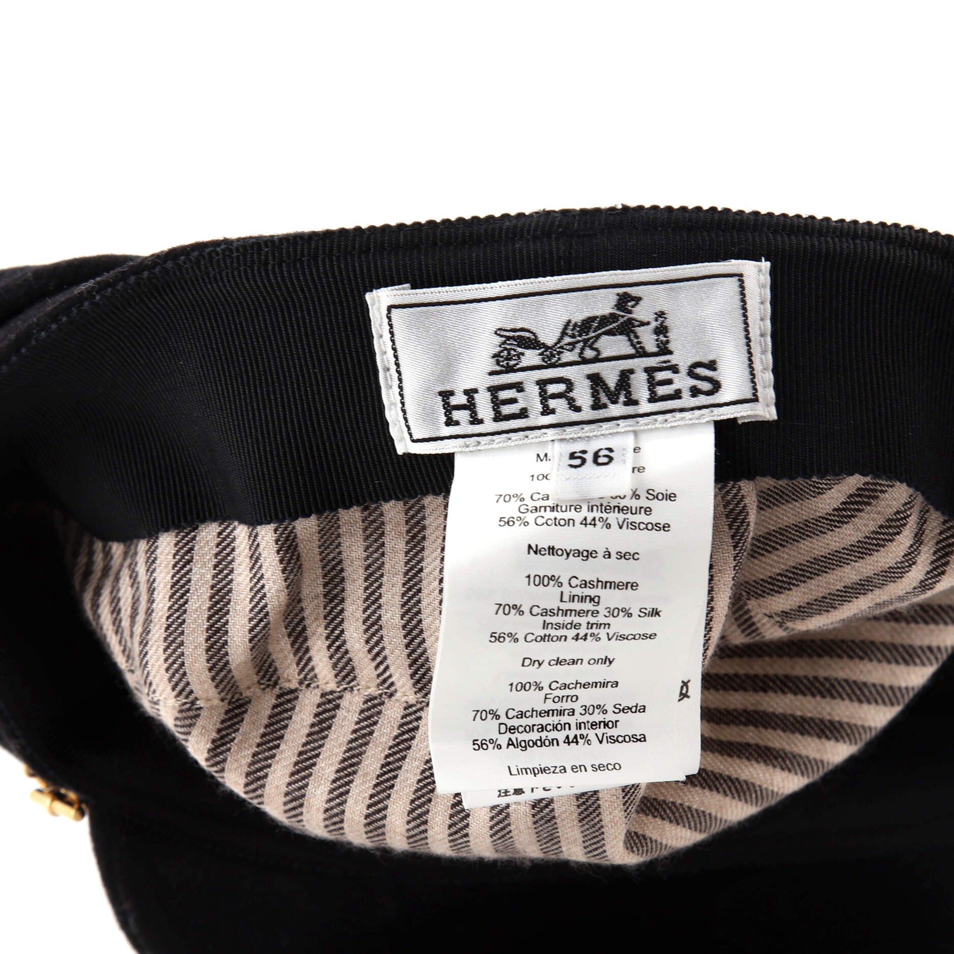 Chaine d'Ancre Newsboy Cap Cashmere