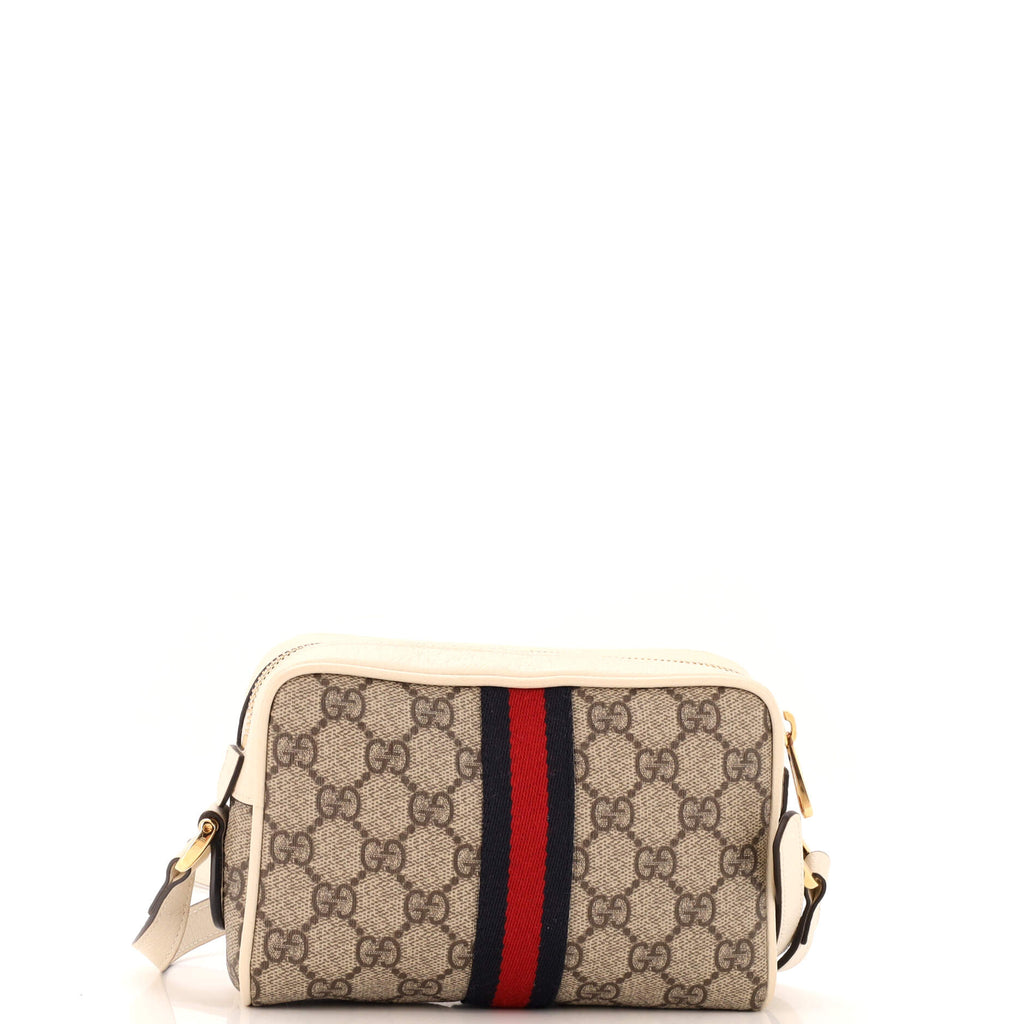 Ophidia Shoulder Bag GG Coated Canvas Mini